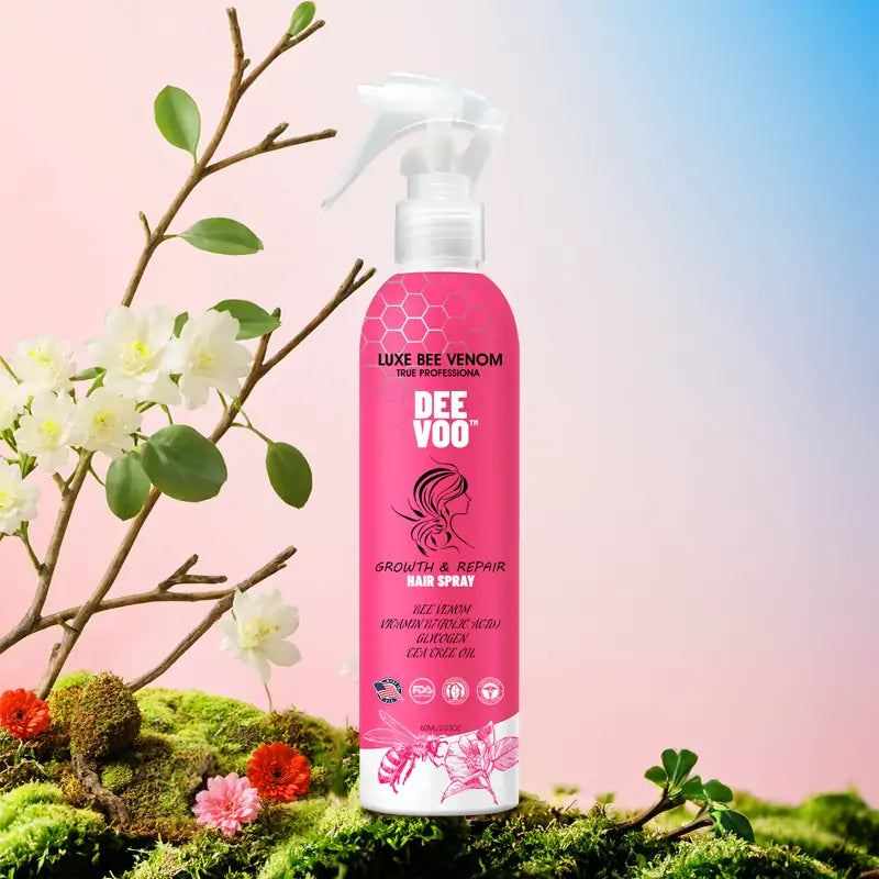 ✨️DeeVoo™ Luxe Bee venom Scalp Treatment HairGrᴏᴡth Hair Spray(Hurry, 80% OFF - Only 30 minutes left 🫧)