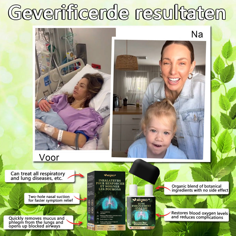 (Made and Shipped from the USA)✨️👨‍⚕️MIQIKO® The Lung Enhancement and Care Inhaler(🌈Recommended by lung specialists🌈)