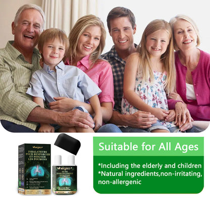 (Made and Shipped from the USA)✨️👨‍⚕️MIQIKO® The Lung Enhancement and Care Inhaler(🌈Recommended by lung specialists🌈)