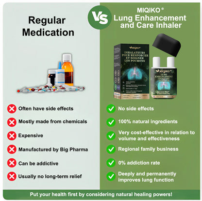 (Made and Shipped from the USA)✨️👨‍⚕️MIQIKO® The Lung Enhancement and Care Inhaler(🌈Recommended by lung specialists🌈)