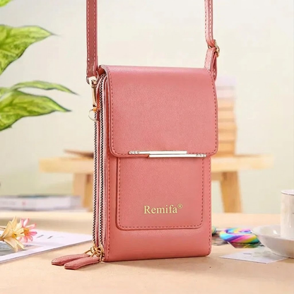 👜 Flash Sale: 60% OFF – Remifa®2026 Trendy Minimalist Elegant Women's Touchscreen Crossbody Phone Wallet