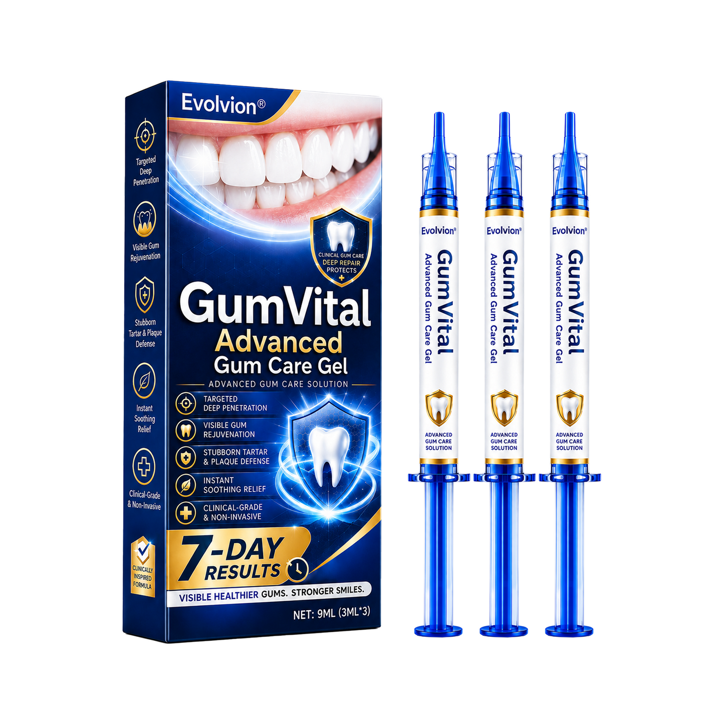 ❤️🦷Evolvion® GumVital Advanced Gum Care Gel🛡️🎁