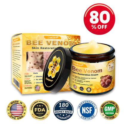 FDA Approved: Ourlyard® Bee Venom Skin Restoration Cream — 🔥Limited Time 80% OFF🔥