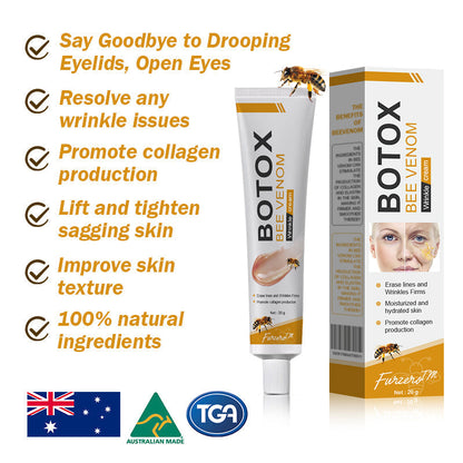 (🌤️Made and Shipped from USA✅) Furzero™ Botox Bee Venom Wrinkle Removal Cream- LAST DAY 70% OFF