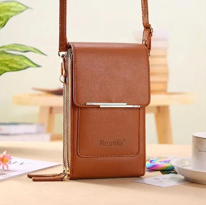 👜 Flash Sale: 60% OFF – Remifa®2026 Trendy Minimalist Elegant Women's Touchscreen Crossbody Phone Wallet