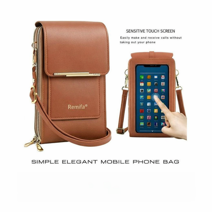 👜 Flash Sale: 60% OFF – Remifa®2026 Trendy Minimalist Elegant Women's Touchscreen Crossbody Phone Wallet