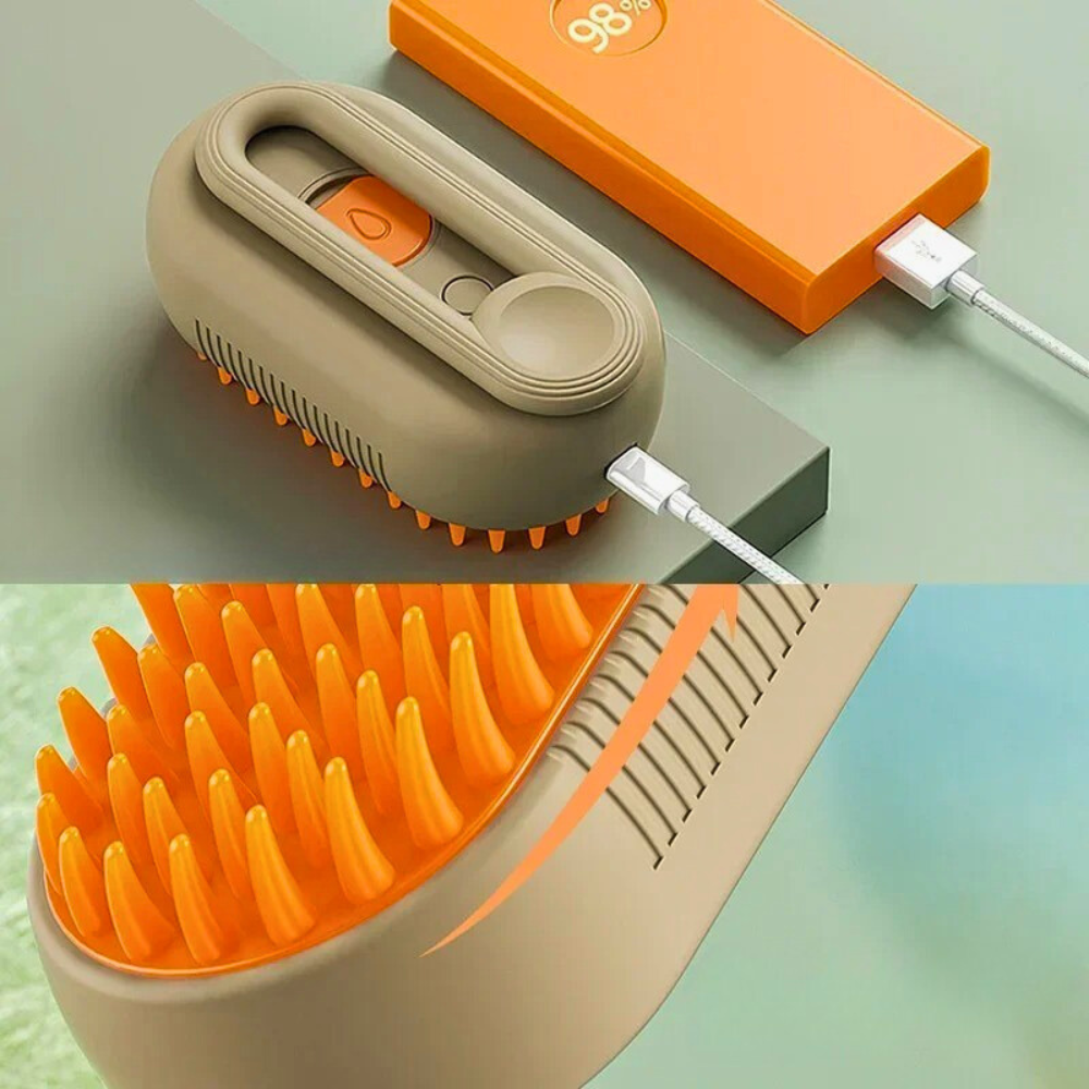 PawfectStart™ Ultra-Steam Brush