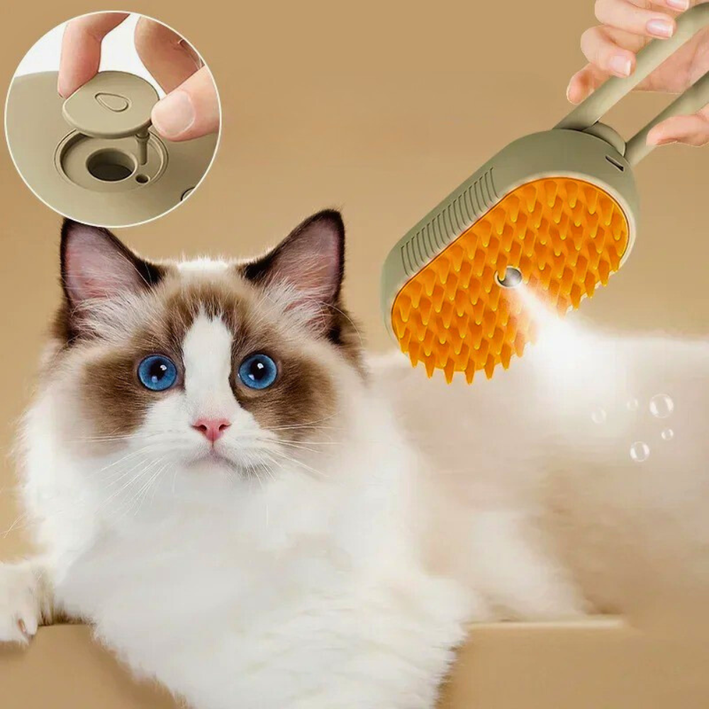 PawfectStart™ Ultra-Steam Brush