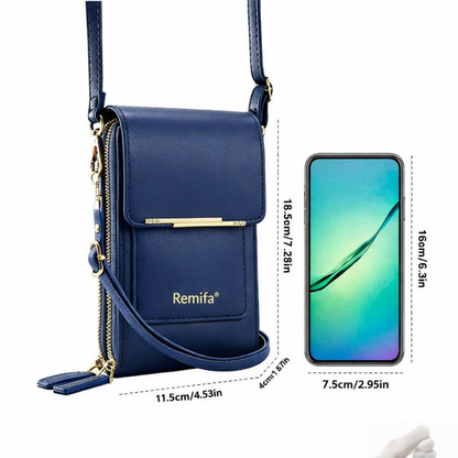 👜 Flash Sale: 60% OFF – Remifa®2026 Trendy Minimalist Elegant Women's Touchscreen Crossbody Phone Wallet