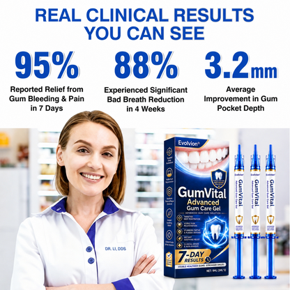 ❤️🦷Evolvion® GumVital Advanced Gum Care Gel🛡️🎁