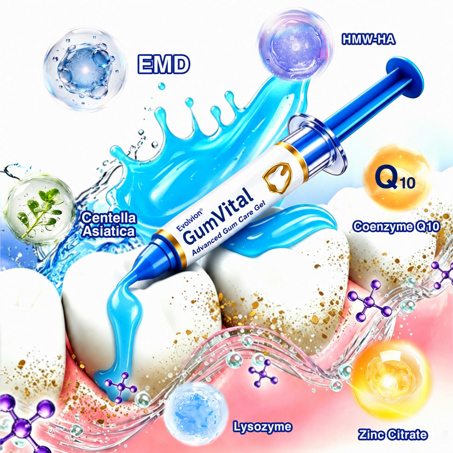❤️🦷Evolvion® GumVital Advanced Gum Care Gel🛡️🎁