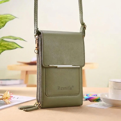 👜 Flash Sale: 60% OFF – Remifa®2026 Trendy Minimalist Elegant Women's Touchscreen Crossbody Phone Wallet
