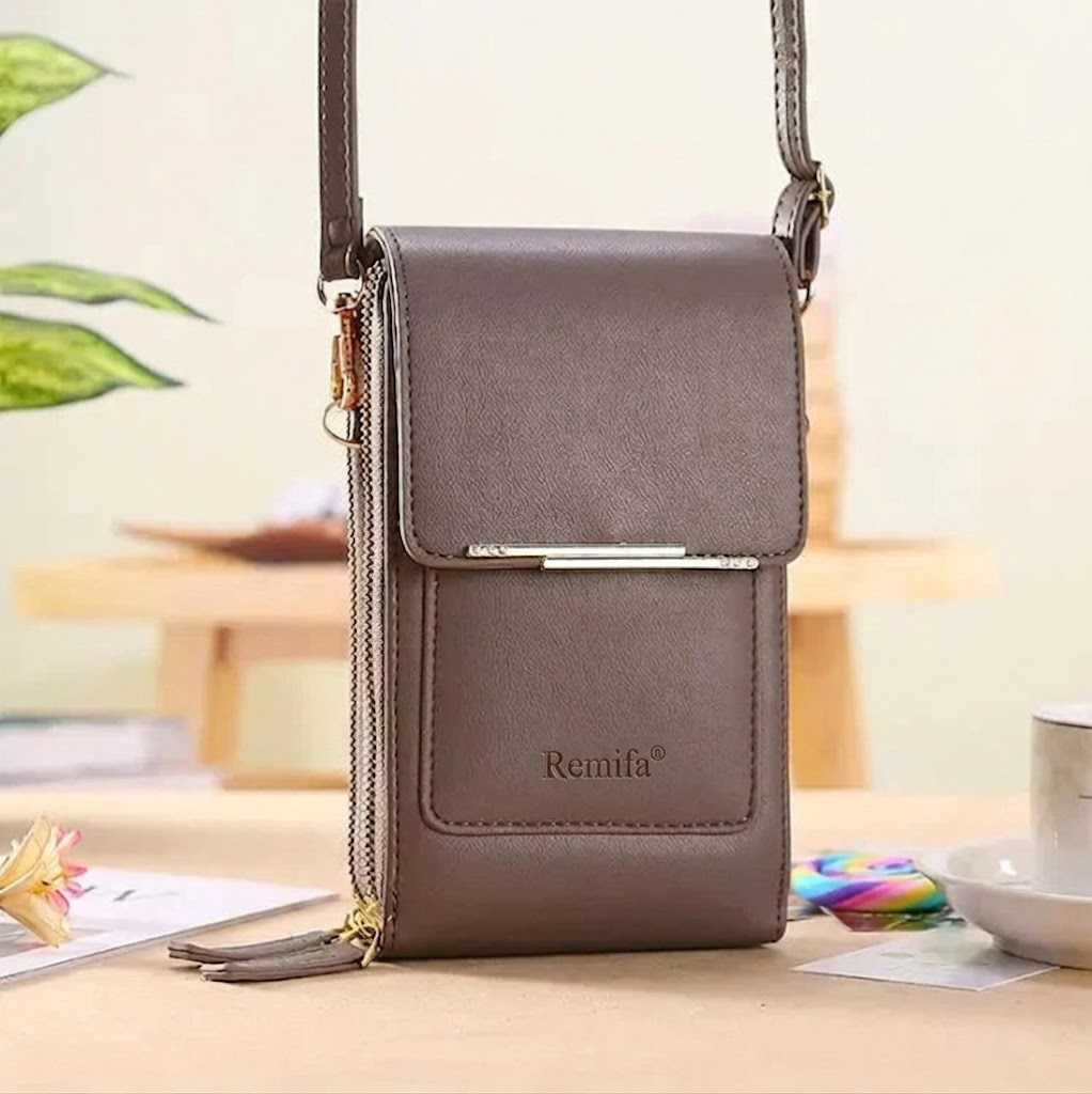 👜 Flash Sale: 60% OFF – Remifa®2026 Trendy Minimalist Elegant Women's Touchscreen Crossbody Phone Wallet