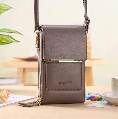 👜 Flash Sale: 60% OFF – Remifa®2026 Trendy Minimalist Elegant Women's Touchscreen Crossbody Phone Wallet