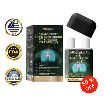 (Made and Shipped from the USA)✨️👨‍⚕️MIQIKO® The Lung Enhancement and Care Inhaler(🌈Recommended by lung specialists🌈)