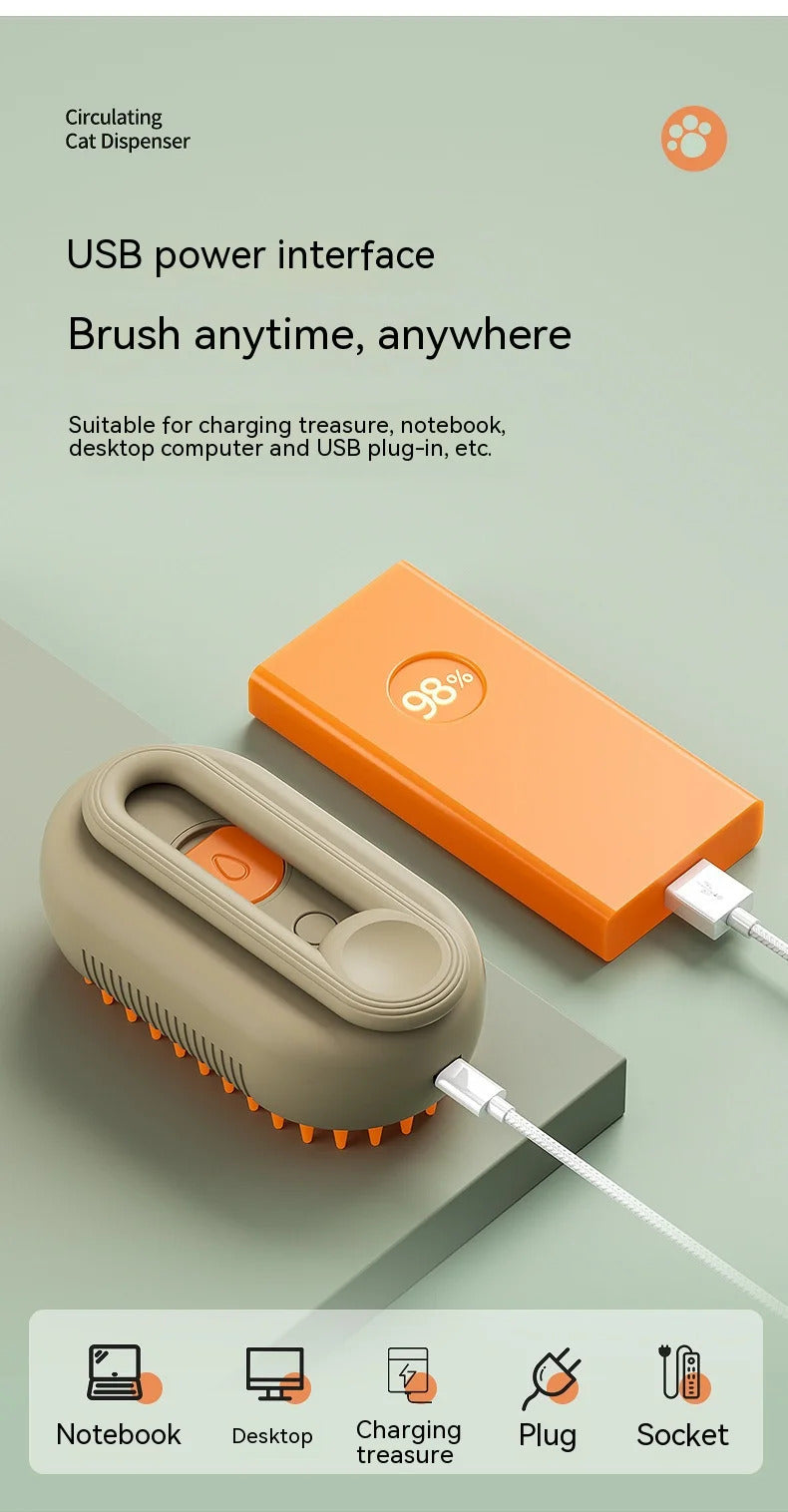 🐶Flysmus™ Ultra-Steam Brush (For dogs and cats)